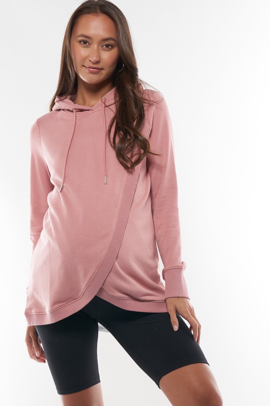 Nursing BAE The Label | It Takes Two Hoodie * Pomegranate