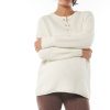 Maternity BAE The Label | Bound To Be Button Sweater Ivory