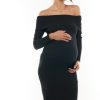 Maternity BAE The Label | Got You Now Knit Dress* Black