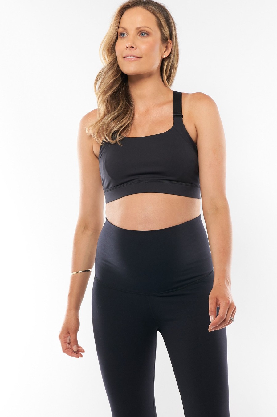 Maternity BAE The Label | Bodyhold™ All About It Nursing Bra * Black