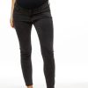 Maternity BAE The Label | Run Free Maternity Skinny Jean Washed Black