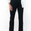 Maternity BAE The Label | Up And Over Rib Pant Black