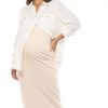 Maternity BAE The Label | Take Your Time Shirt * White