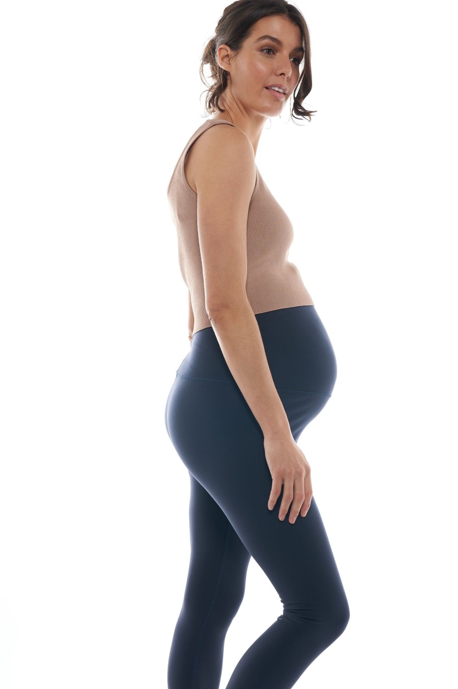 Maternity BAE The Label | Bodyhold™ Set In Motion Full Length Legging Navy