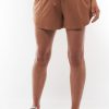 Maternity BAE The Label | Wake Me Up Rib Short * Chai