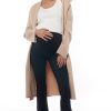 Maternity BAE The Label | Cozy Up Coatigan * Almond