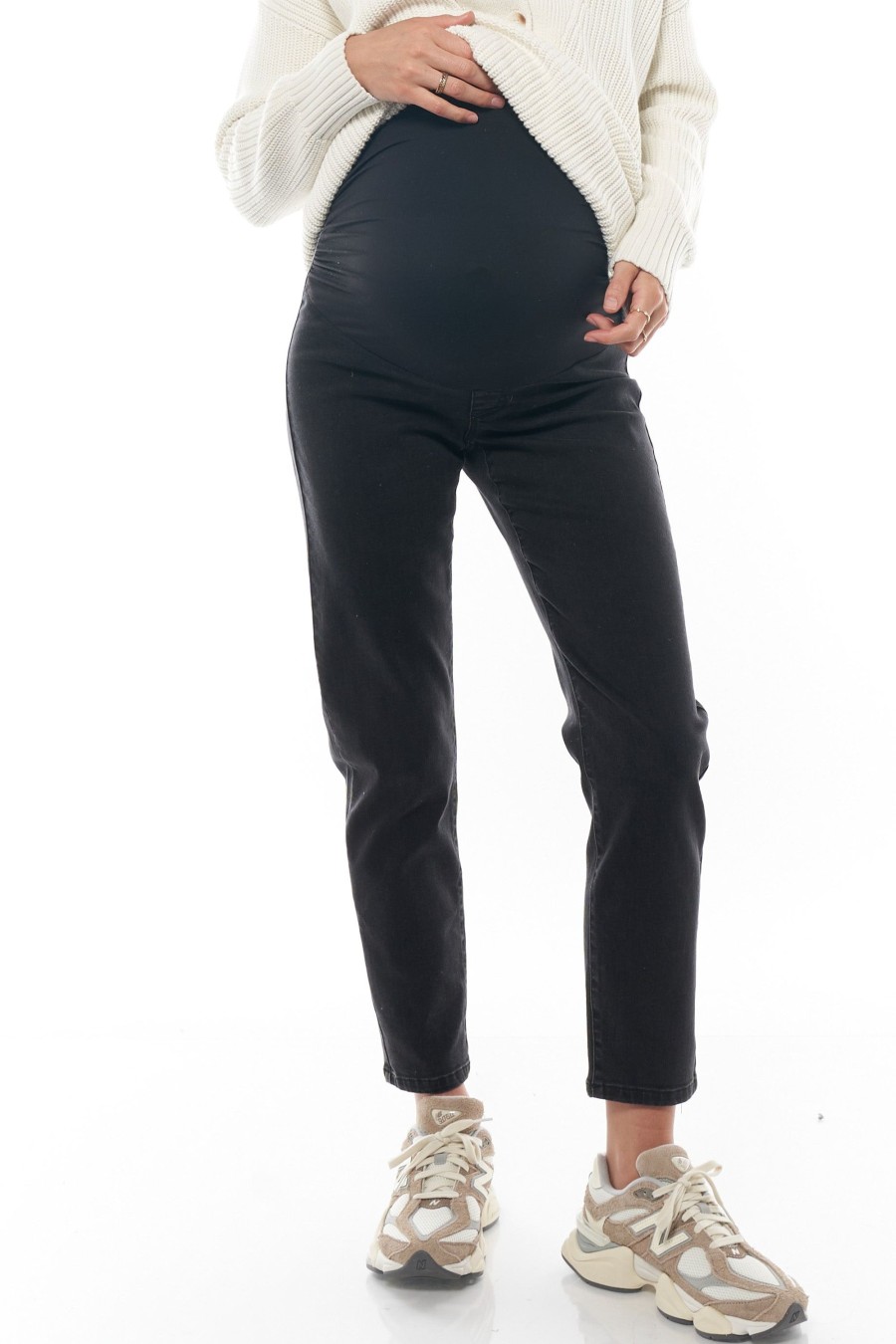 Maternity BAE The Label | On The Move Mum Jean Black