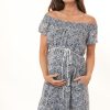 Maternity BAE The Label | Sweet Talker Maxi Dress * Paisley Print