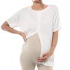 Maternity BAE The Label | Everything And More Split Tee White